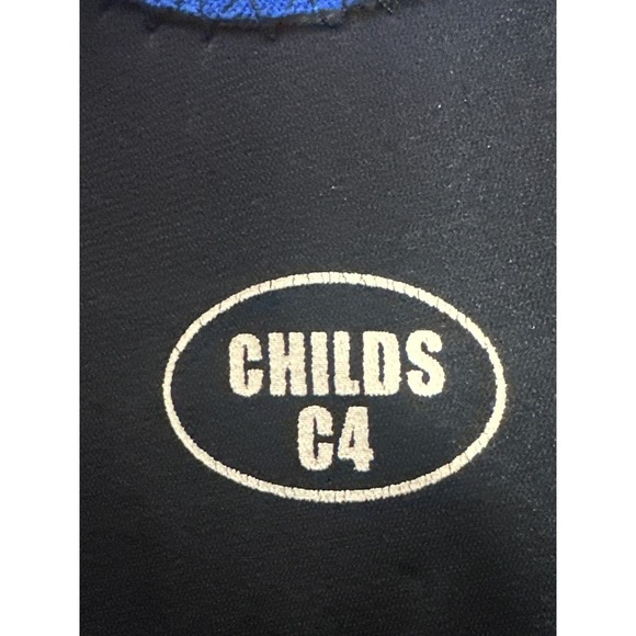 Body Glove Child's C4 Wetsuit Shorty Spring Suit Blue Neon Yellow Swim - Picture 7 of 8